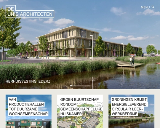 DE UNIE ARCHITECTEN Logo