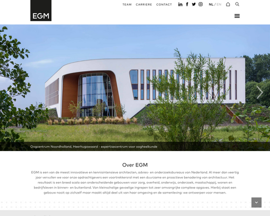 EGM architecten Logo