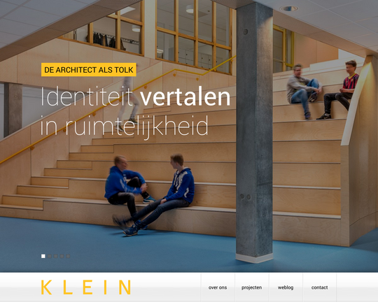 KLEIN architecten Logo