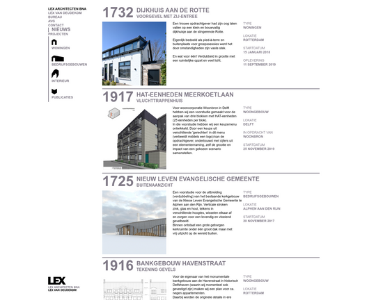 Lex Architecten Logo